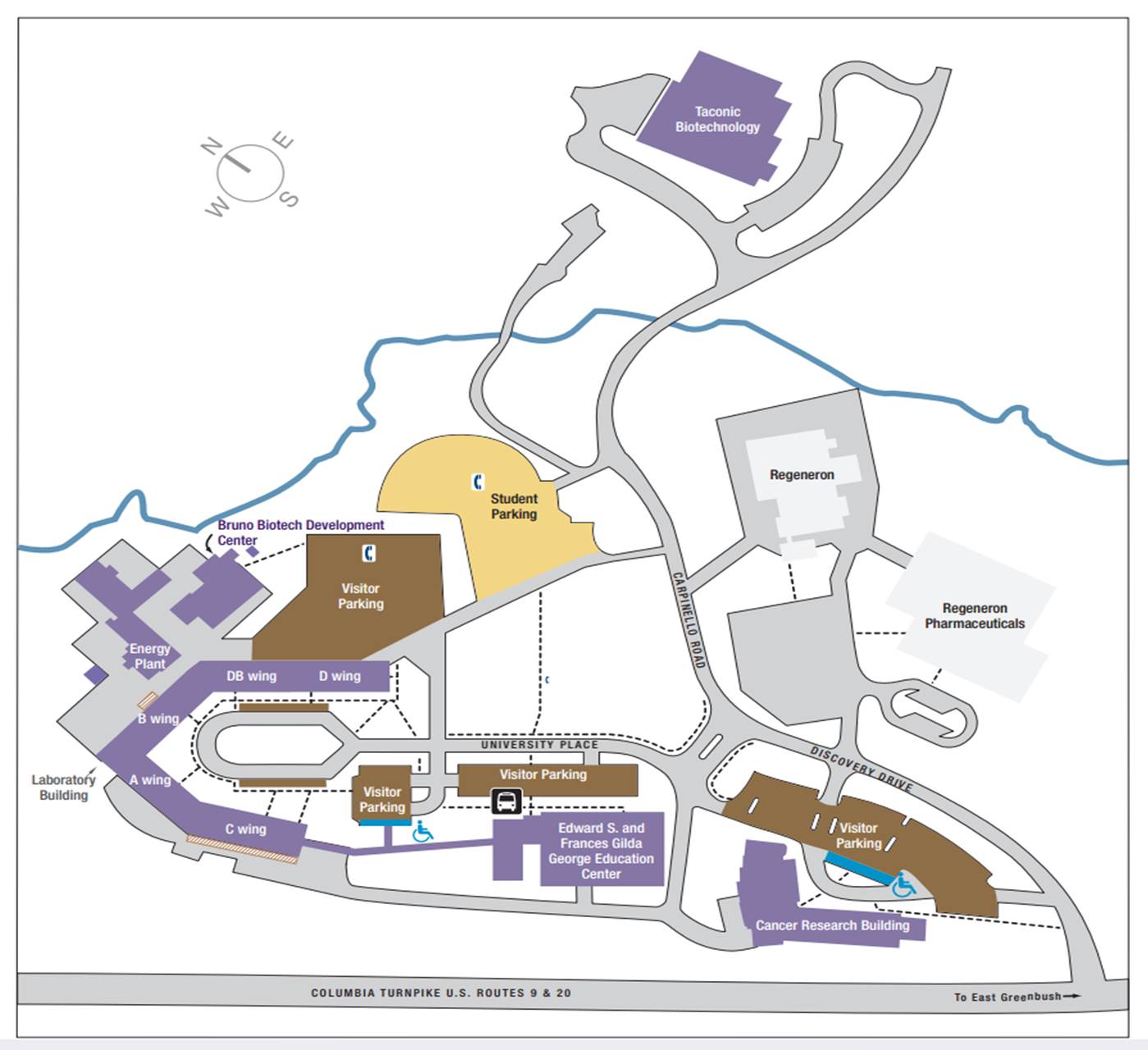 Health Sciences Campus Map Ualbany Sph New Student Orientation